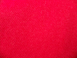 Red Wool Gabardine Fabric